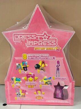 💖$15 💖NEW Dress To Impress Model Doll w/ UNUSED DLC Code Mystery Package Age 6+
